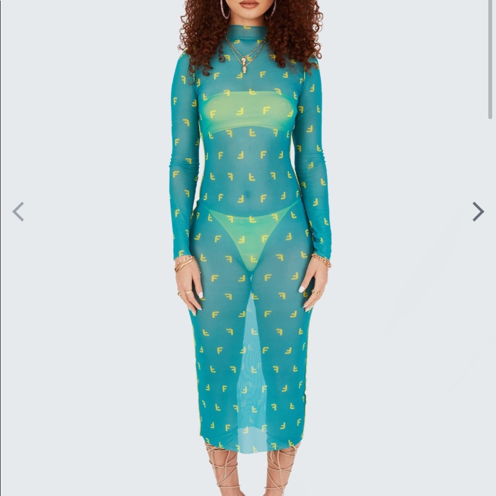 BRAND NEW Finesss Mesh Dress with under set